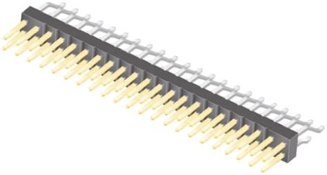 TSM-122-02-L-DH Samtec | Samtec TSM Series Right Angle Surface Pin ...