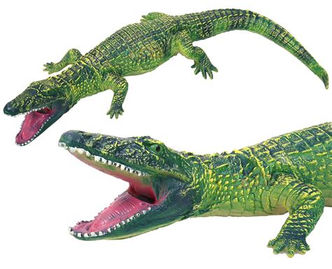 Buy Toyshine GIANT 70 cm Size Soft Rubber Crocodile Play Toy for Kids ...