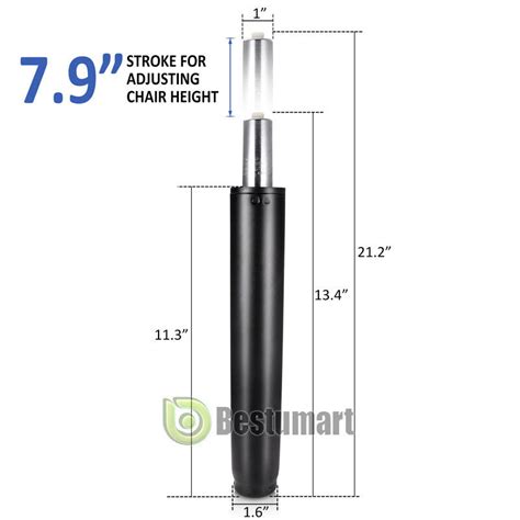 Buy Office Chair Gas Lift Cylinder Replacement Heavy Duty Pneumatic ...