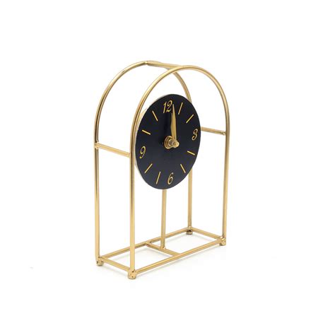 Mercer41 Modern & Decorative Table Clock-Desk Clock for Home & Office ...
