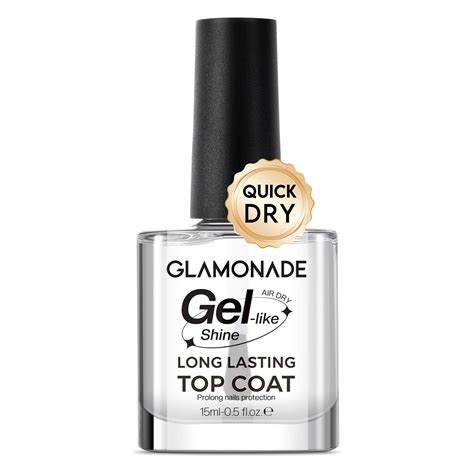 Amazon.com : Top Coat Nail Polish Clear: Quick Dry Nail Polish No Chip ...