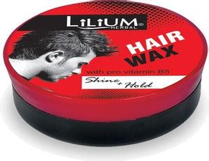 LILIUM Herbal Shine+ Hold Hair Wax With pro VitaminB5 Hair Wax - Price ...