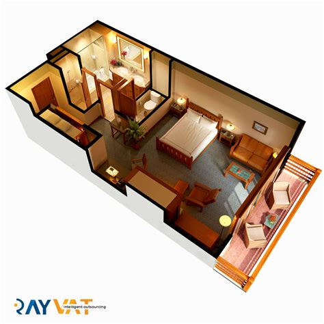 Hotel Room Floor Plans | Viewfloor.co