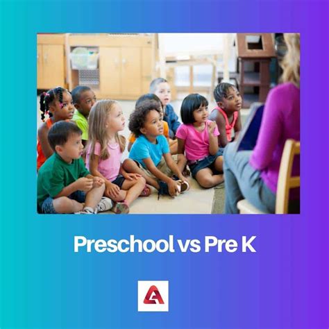 Preschool vs Pre K: verschil en vergelijking
