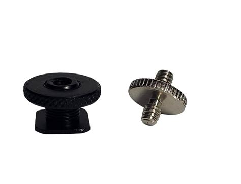 SHOPEE [1 Packs] 1/4" Female Thread to Hot Shoe Adapter, Hot Shoe Mount ...