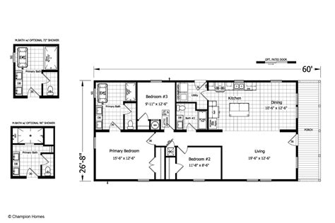 Best Champion Mobile Home Floor Plans For Every Space