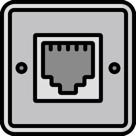 Telephone socket - Free technology icons