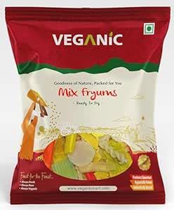 Veganic Indian Fryums Mix | Papad Ready To Fry Snack Chips ...