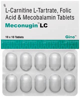 Meconugin Lc Tablet 10 - Uses, Side Effects, Dosage, Price | Truemeds