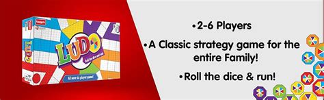 Buy Funskool Games, Ludo 2018, The Classic startegy Game Board, Unique ...