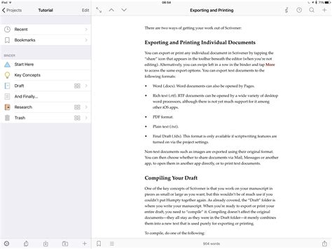 Scrivener per iOS esce il 20 luglio, è ufficiale! — Avvocati e Mac