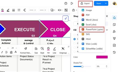 Image result for Format Table Cells in PowerPoint