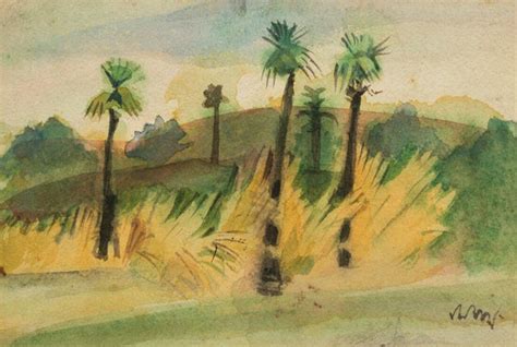 Birbhum Landscape - Benode Behari Mukherjee - Bengal School Indian Art ...