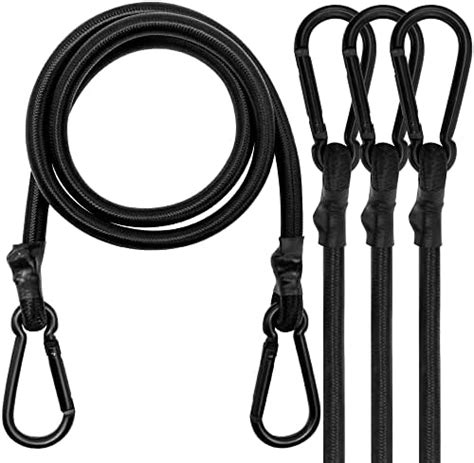 amazon basics Td090123 Bungee Cords | 15.7 Inches, 6-Pack : Amazon.in ...