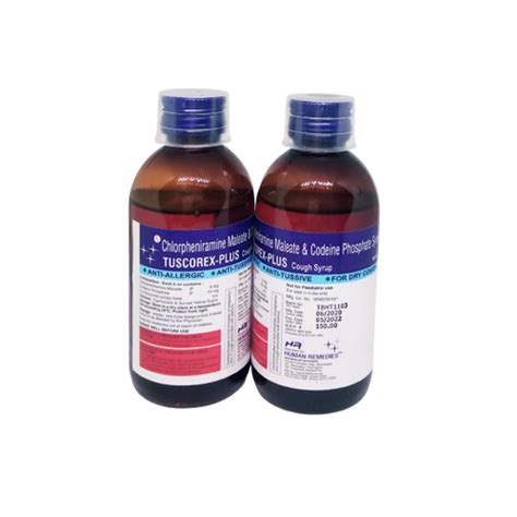TUSCOREX-PLUS Syrup Human Remedies