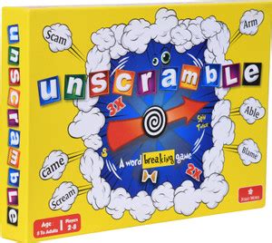 Folks Work UNSCRAMBLE Educational Board Games - UNSCRAMBLE . Buy BOARD ...