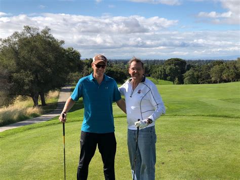 Dick and Josh at Stanford golf course | Luthy Group