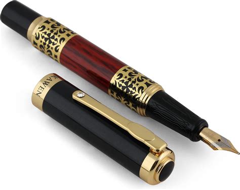 crewtone 20312 Esthetic Sculpture Design Metal Body Fountain Pen, Fine ...