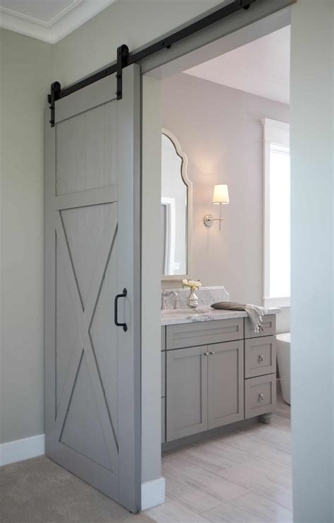 Barn Door Design Bathroom at George Ashcraft blog