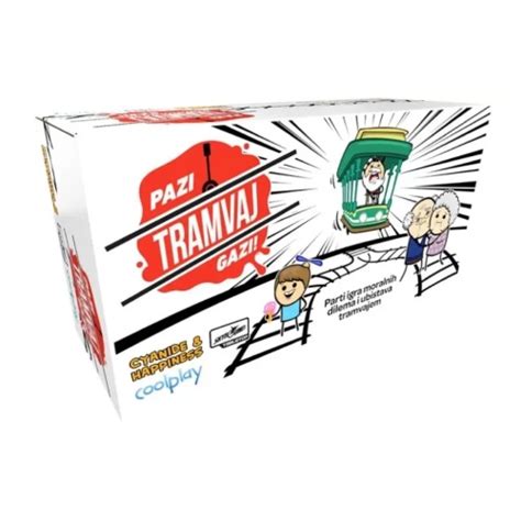 Pazi tramvaj gazi - Drustvena igra |www.drustveneigre.rs|