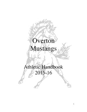 Fillable Online overtonisd Overton Mustangs - overtonisd Fax Email ...
