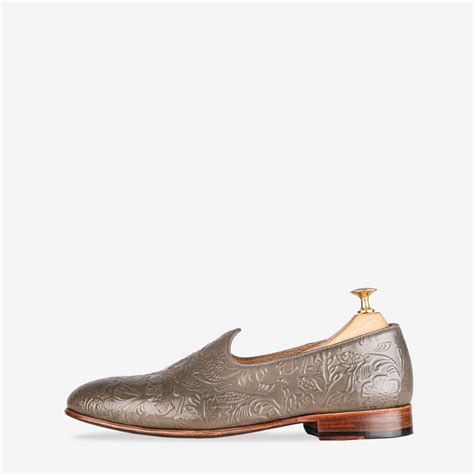 Kosli Floral Gray Jutties – whitemuds