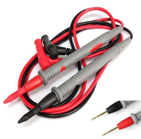 Vadda Bai Multimeter Cord Probe Set Test Cable Pair 10A Sharp Lead ...