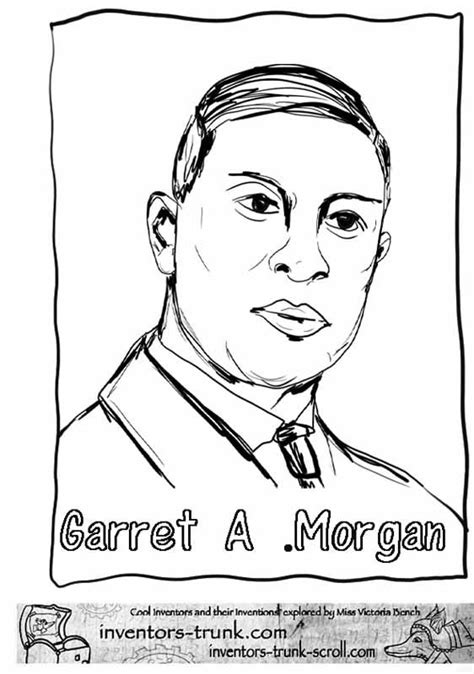 Printable Garrett Morgan Traffic Light