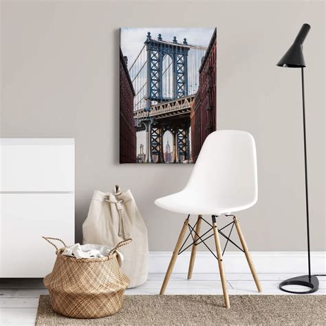 Canvas Print Colombo - Brooklyn Bridge | wall-art.com