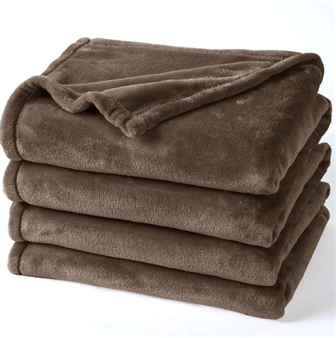 Amazon.com: PHF Ultra Soft Fleece Blanket Twin Size, No Shed No Pilling ...