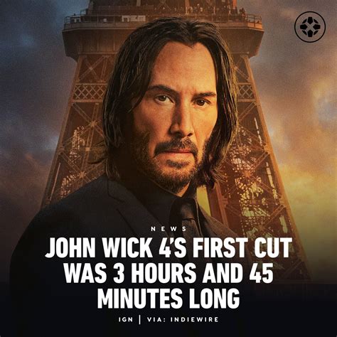 IGN on Twitter: "John Wick: Chapter 4 has a startling 169 minute ...