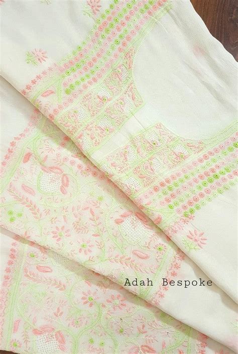 Chikankari Pure Georgette Suit ( Do Taar )