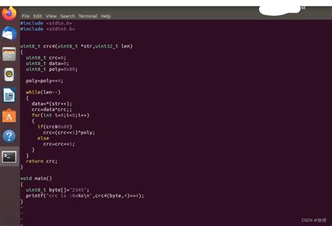 CRC Code in Java 的图像结果