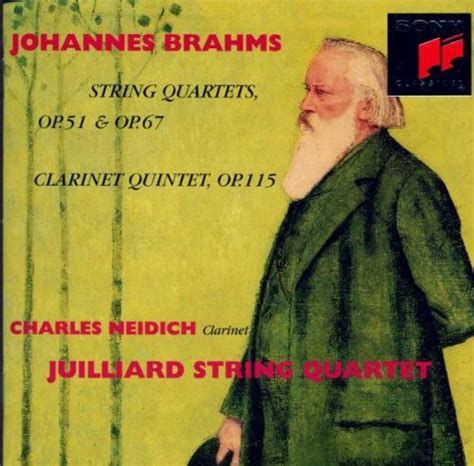 Brahms;String Quartets: Neidich, Juilliard String Quart: Amazon.in: Music}