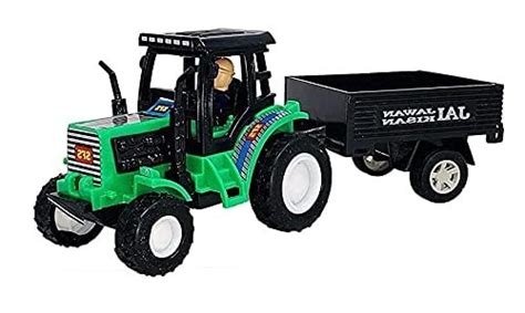 Quasar Unbreakable Engineering Set Tractor Trailor Toys Pretend Play ...