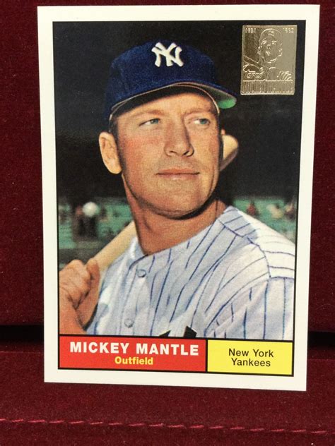 Mickey Mantle Baseball Card