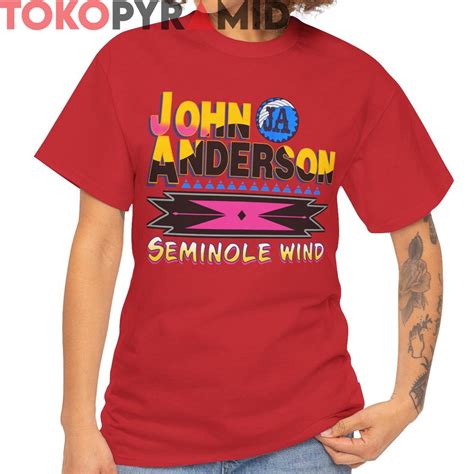 Vintage John Anderson Seminole Wind Shirt - TokoPyramid
