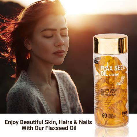 PAX Naturals Flaxseed Oil 60 Soft gel | Buy Flaxseed Oil 60 Soft gel ...