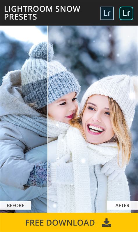 Best Collection Of Free Lightroom Snow Presets | Lightroom, Lightroom ...