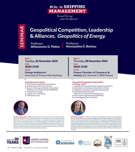 "Geopolitical Competition, Leadership & Alliances: Geopolitics of ...