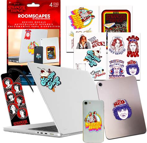 Buy Stranger Things Decal Stickers Set - 11 Stranger Things Stickers ...