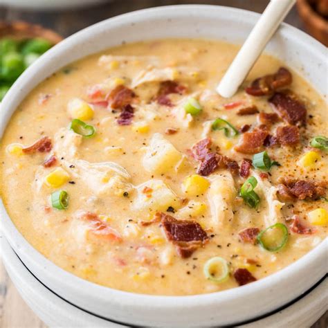 Top 2 Chicken Corn Chowder Recipes