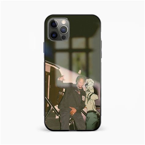 Travis Scott and Sukuna Jujutsu Kaisen Quirky Glass Phone Case Cover ...
