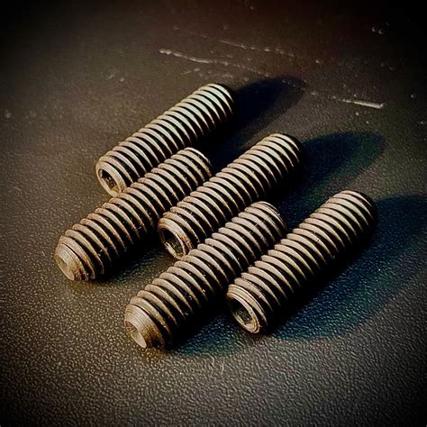 BSW Whitworth 3/8" Socket Set Screw Grub Plain Cup End HT 14.9 ...