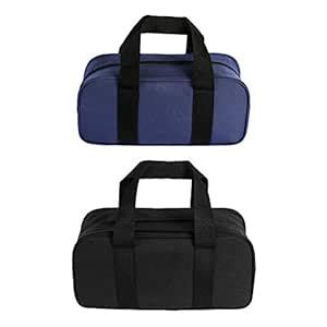 Tool Bags 2-Piece Toolbag Organizer Wide Open Mouth Storage (1+1 ...