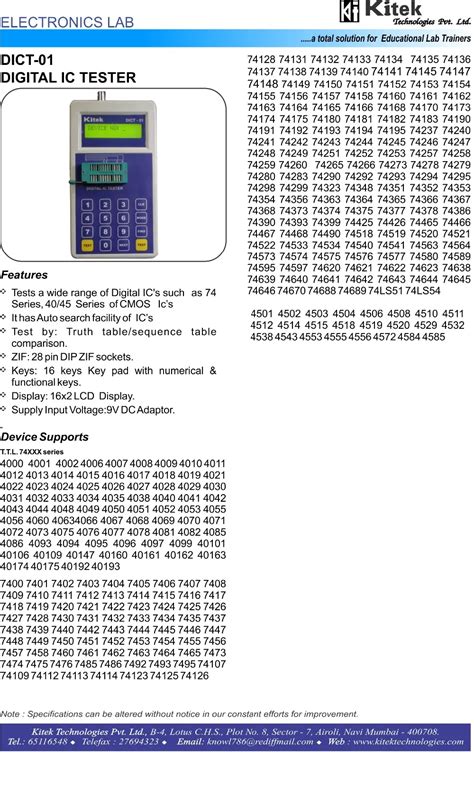 Image result for IC Test Kit