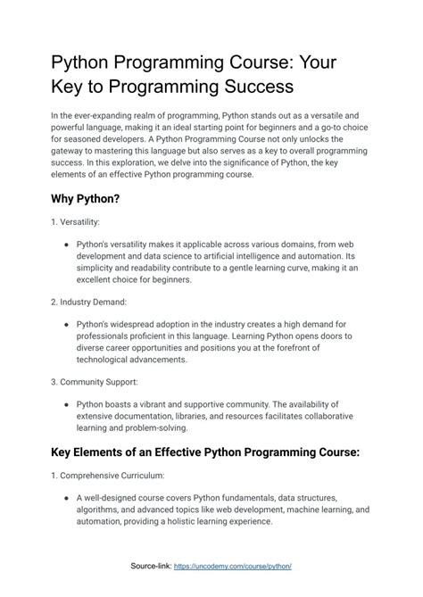Image result for Python Programming Language Course Post