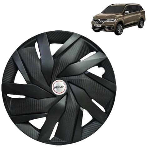 Prigan Wheel Cover for TRIBER 15 Inch Matte Black Wheel Cap (Available ...
