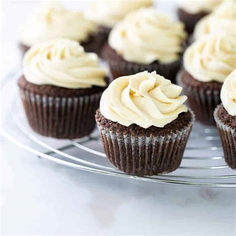 Baileys Irish Cream Cupcakes - Baking A Moment