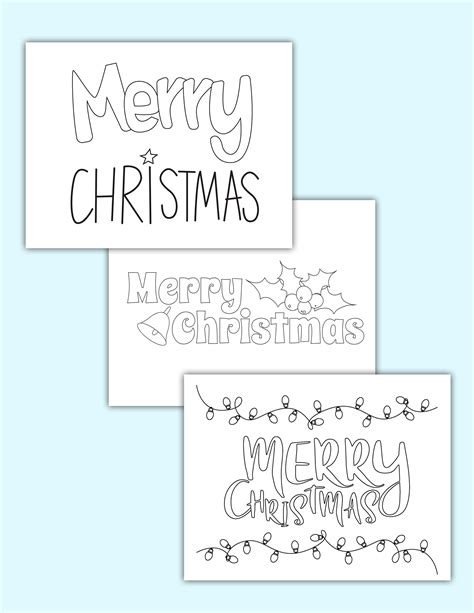 Free Printable Merry Christmas Bubble Letters
